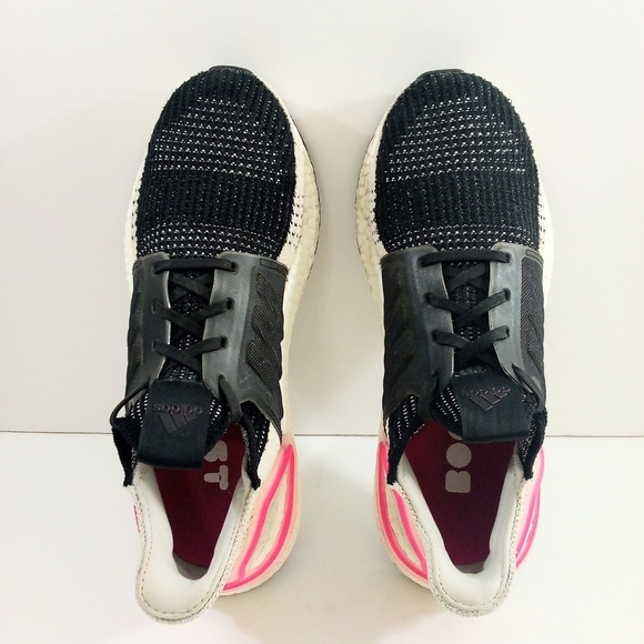 Adidas Ultraboost 19 Women 7 Pink Running Shoes EF1625 - Picture 6 of 8